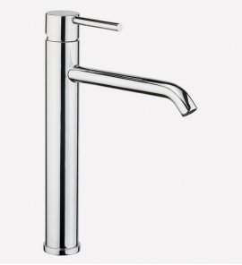 Webert Elio Bateria umywalkowa wysoka z korkiem chrom EL830401.015