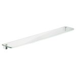 Keuco Elegance Półka z krystalicznego szkła 360 mm z mocowaniem ściennym 11610009300+11610010000 W MAGAZYNIE!! PROMOCJA!!