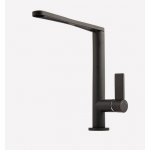   Webert Essential Bateria zlewozmywakowa jednouchwytowa z obrotową wylewką czarny mat EN920301.560