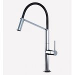 Webert Oblique Pro Bateria zlewozmywakowa jednouchwytowa z wyciąganą i obrotową wylewką chrom OB920601.015