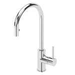 Bruma Ginger Bateria zlewozmywakowa z obrotową wylewką i wyjmowanym peratorem Chrom 1070542CR