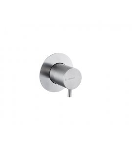 Newform X-Steel 316 Zawór odcinający podtynkowy część zewnętrzna stal nierdzewna 67671EX.50.050