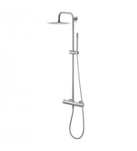Newform X-Steel 316 Zestaw prysznicowy ścienny stal nierdzewna 69650X.50.050