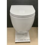   Hidra Tour 4.0 Miska wisząca bezrantowa z deską wolnoopadającą 52,5x36,5 cm biała TUWR40.001+TUZQ40.001 WYPRZEDAŻ MAGAZYNOWA!!