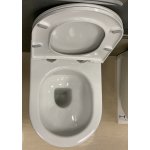   Hidra Tour 4.0 Miska wisząca bezrantowa z deską wolnoopadającą 52,5x36,5 cm biała TUWR40.001+TUZQ40.001 WYPRZEDAŻ MAGAZYNOWA!!