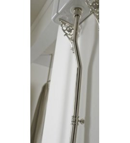 Sbordoni Rura spłukująca do spłuczki górnopłuk chrom TB01