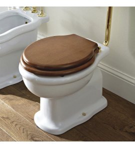 Sbordoni Palladio Miska WC stojąca z odpływem podłogowym 36x55x38 cm biały 7020
