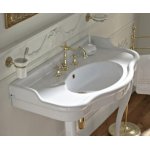    Sbordoni Palladio Umywalka ścienna/meblowa 100x55,5x26 3-otw. biały 7100/3 W MAGAZYNIE !!!