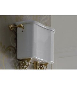 Sbordoni Palladio Zbiornik do WC górnopłuk 46,5x19,5x36,5 cm biały 7028