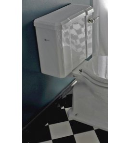 Sbordoni Romana Zbiornik do WC 46,5x20x38 cm biały 5130L