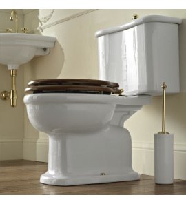 Sbordoni Palladio Miska WC stojąca z odpływem podłogowym 36,5x50x38,5 cm biały 7032