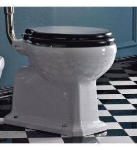 Sbordoni Neoclassica Miska WC stojąca z odpływem podłogowym 36,5x51x40 cm biały 5107