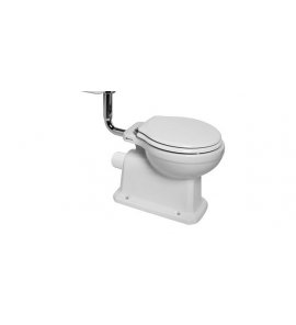 Sbordoni Neoclassica Miska WC stojąca z odpływem ściennym 36,5x51x40 cm biały 5109