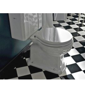 Sbordoni Neoclassica Miska WC stojąca z odpływem podłogowym 36x44x39 cm biały 5177