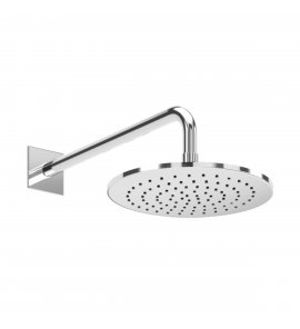 Bruma BlueQ Deszczownica ścienna Ø 230 mm z ramieniem ściennym Chrom 1455251CR