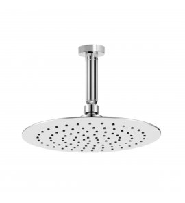 Bruma EloR Deszczownica Ø 250 mm z ramieniem sufitowym Chrom 1455346CR