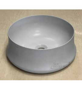      Simas Sharp Umywalka Stawiana na blat 42 cm z nadlewką Tela matt SH02TM WYPRZEDAŻ EKSPOZYCJI!!