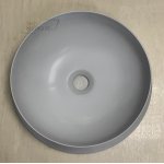      Simas Sharp Umywalka Stawiana na blat 42 cm z nadlewką Tela matt SH02TM WYPRZEDAŻ EKSPOZYCJI!!