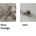   Sbordoni Deco Prestige Bateria umywalkowa 3-otworowa z korkiem nikiel DP142NI