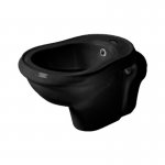   Kerasan Retro Bidet Wiszący 38x52 cm Czarny 102604