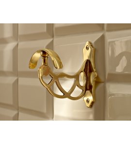 Sbordoni Classica Wieszak na szlafrok 10,5x9,3 cm Natural Brass CL107ON