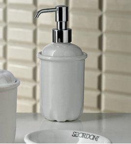 Sbordoni Hygia Dozownik mydła ceramiczny wolnostojący chrom HY202CR