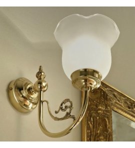 Sbordoni Lilia Lampa łazienkowa ścienna Natural Brass LI130ON