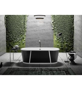  Bleu Provence Pure Wanna wolnostojąca 178x80 czarny-biały 1480R