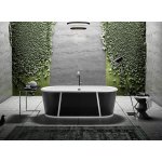 Bleu Provence Pure Wanna wolnostojąca 154x78 czarny-biały 1450R