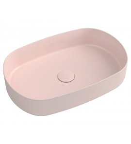  Isvea Infinity Umywalka nablatowa owalna 55x36x12 cm salmon 10NF65055-2S
