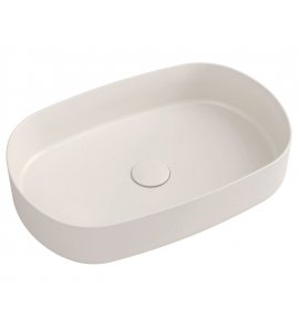  Isvea Infinity Umywalka nablatowa owalna 55x36x12 cm ivory 10NF65055-2K