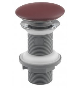 Isvea Infinity Korek umywalkowy 5/4“ klik-klak ∅7,2 cm bordowy 38TP0169I