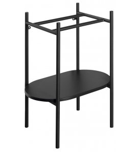   Isvea Puno Stelaż pod umywalkę 55x78x36 czarny mat SKA570-2