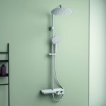 Ideal Standard Ceratherm S200 Zestaw prysznicowy termostatyczny ścienny z deszczownicą chrom A7331AA