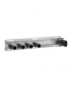 Gessi Hi-Fi Eclectic Bateria prysznicowa ścienna element podtynkowy chrom 63025.031
