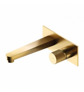 Omnires Contour Bateria umywalkowa podtynkowa Złoty szczotkowany CT8015GLB