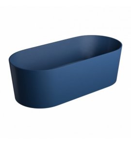 Omnires Ovo M+ Wanna wolnostojąca 160x75 cm Midnight blue OVOWWMB