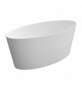 Omnires Roma M+ Wanna wolnostojąca 159x72 cm Biały mat ROMA159BM