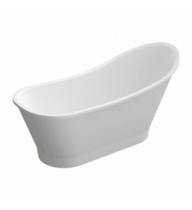 Omnires Venezia M+ Wanna wolnostojąca 160x73 cm Biały mat VENEZIA159BM