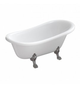 Omnires Atena Comfort M+ Wanna wolnostojąca 157x77 cm Biały połysk ATENA157BP