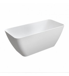 Omnires Parma M+ Wanna wolnostojąca 159x71 cm Biały połysk PARMAWWBP
