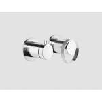Gessi Anello Bateria wannowa/prysznicowa ścienna z przełącznikiem 2-drożnym część zewnętrzna chrom 63380.031