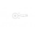 Shaws Round Zlew okrągły wpuszczany w blat ∅46x19,1 cm Biały SCRO460WH