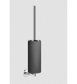 Gessi Anello Uchwyt ścienny na szczotkę z czarną ceramiką chrom 63720.031