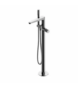 Omnires Contour Bateria wannowa wolnostojąca Chrom CT8033CR