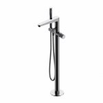Omnires Contour Bateria wannowa wolnostojąca Chrom CT8033CR