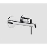 Gessi Ingranaggio Bateria umywalkowa ścienna z krótką wylewką bez korka element zewnętrzny chrom 63581.031