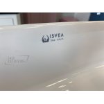      Isvea Infinity Umywalka owalna na stelażu z korkiem 55x36x12 cm biała INFINITYZESTAWB