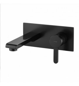 Omnires Darling Bateria umywalkowa podtynkowy Czarny DA5015BL