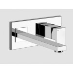 Gessi Rettangolo Bateria umywalkowa ścienna element zewnętrzny chrom 44838.031